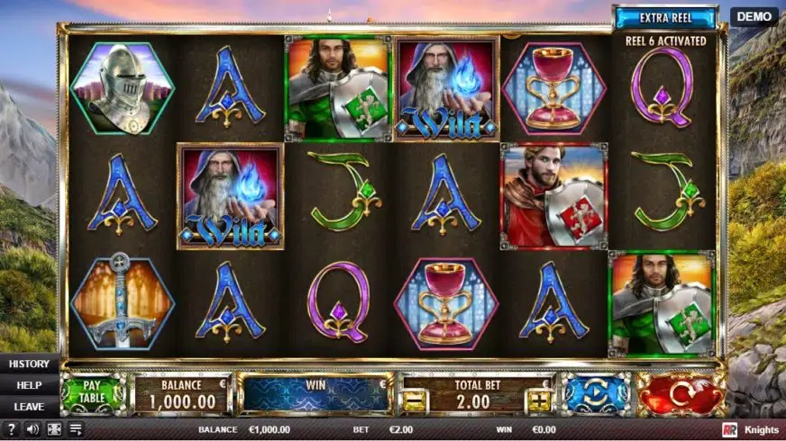 Knights slot screenshot 3