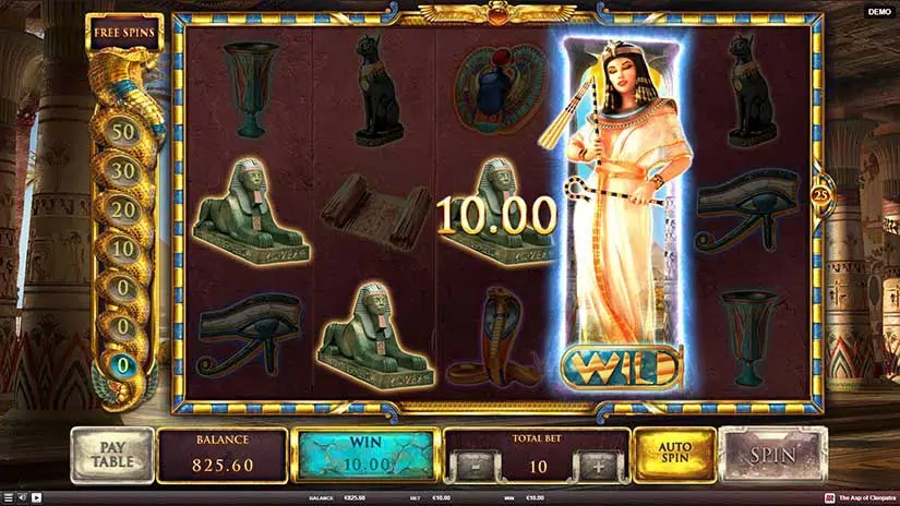 The Asp of Cleopatra slot screenshot 3