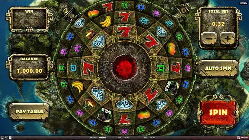 Wildcano with Orbital Reels slot screenshot 1