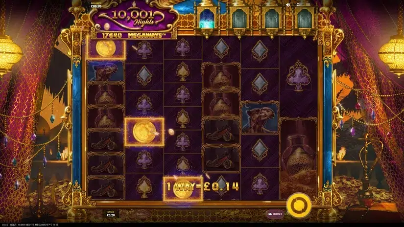 10 001 Nights MegaWays slot screenshot 2