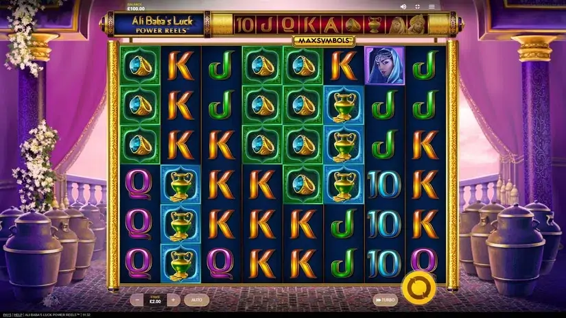 Ali Baba’s Luck Power Reels slot screenshot 1
