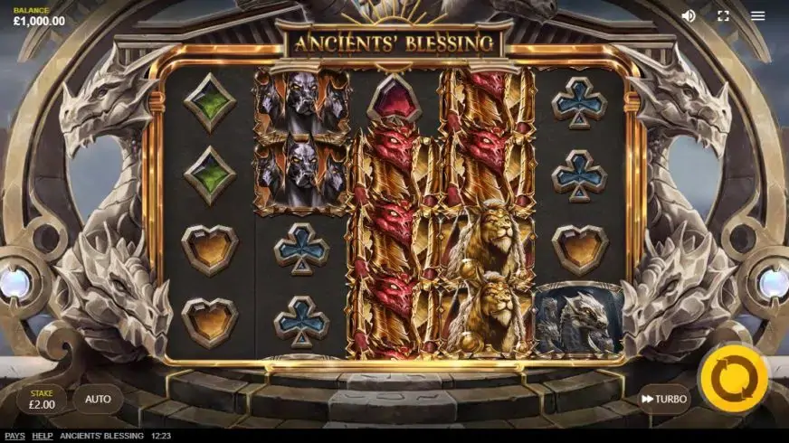 Ancients Blessing slot screenshot 1