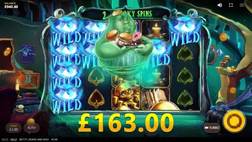 Betty, Boris And Boo slot screenshot 5