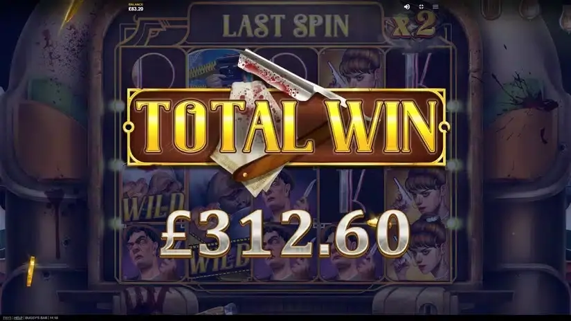 Bugsy’s Bar slot screenshot 