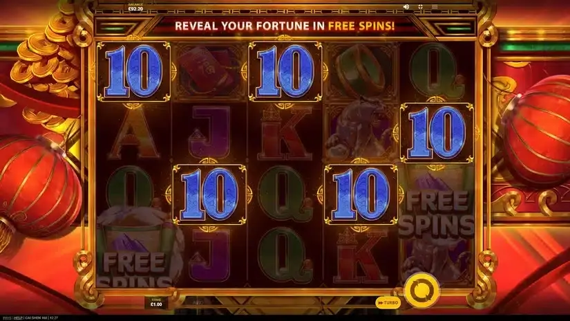 Cai Shen 168 slot screenshot 4