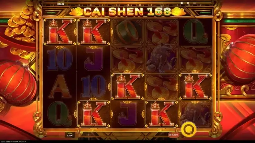 Cai Shen 168 slot screenshot 2