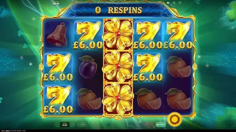 Clover Craze slot screenshot 