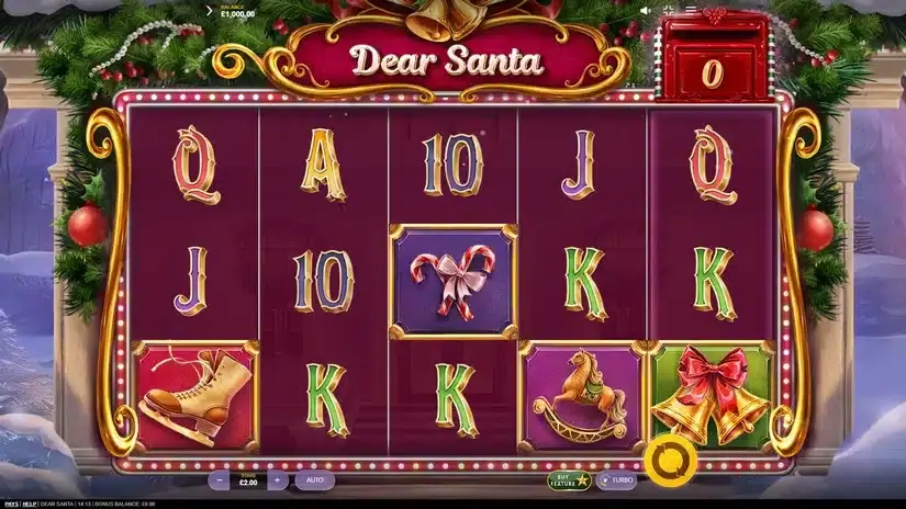 Dear Santa slot screenshot 