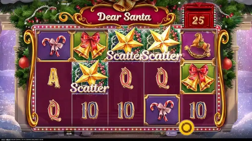 Dear Santa slot screenshot 2