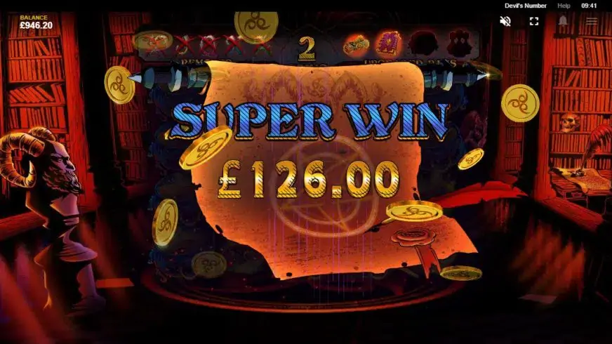 Devil’s Number slot screenshot 5