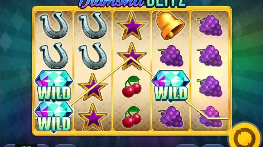 Diamond Blitz slot screenshot 4