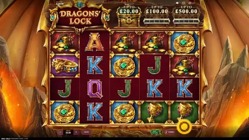 Dragons’ Lock slot screenshot 