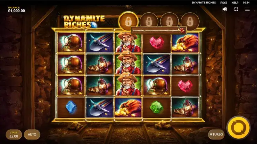 Dynamite Riches slot screenshot 1
