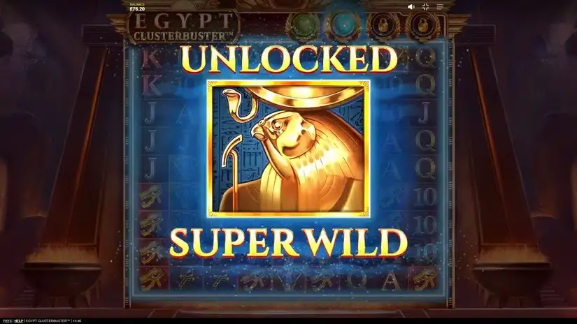 Egypt Clusterbuster slot screenshot 3