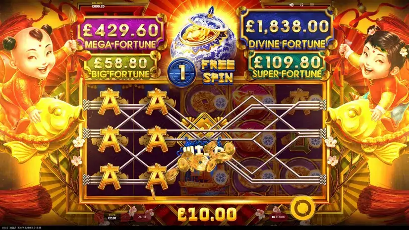 Fa Fa Babies slot screenshot 6