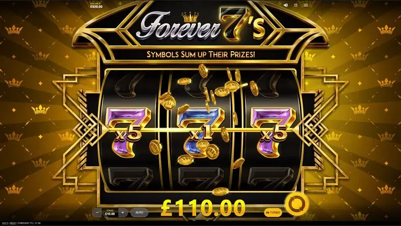 Forever 7s slot screenshot 5