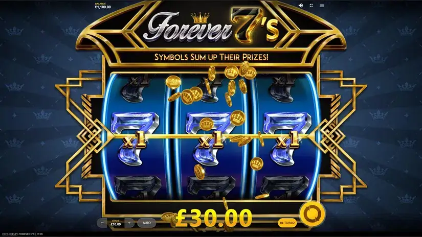 Forever 7s slot screenshot 3