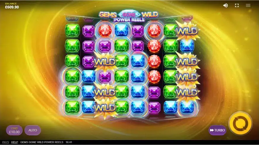 Gems Gone Wild: Power Reels slot screenshot 3