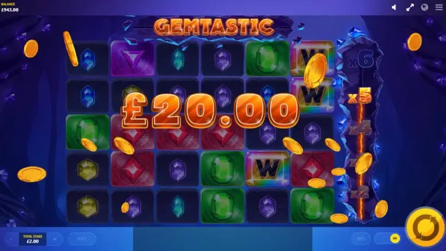 Gemtastic slot screenshot 5