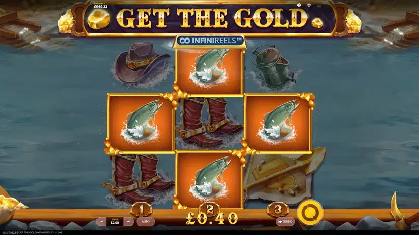 Get The Gold Infinireels slot screenshot 3
