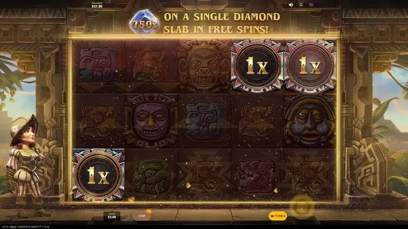 Gonzita’s Quest slot screenshot 4