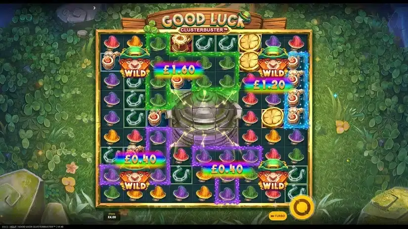 Good Luck Clusterbuster slot screenshot 2