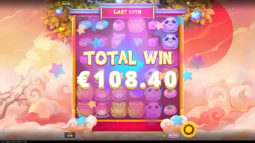Happy Apples slot screenshot 