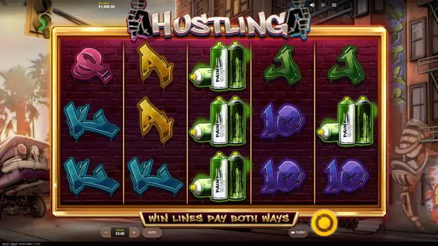 Hustling slot screenshot 1