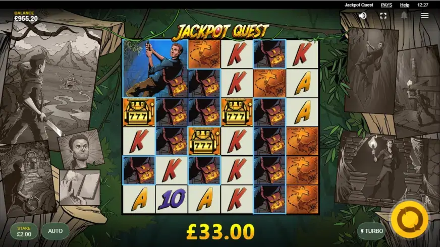 Jackpot Quest slot screenshot 3