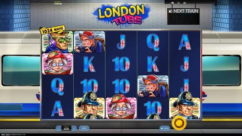 London Tube slot screenshot 