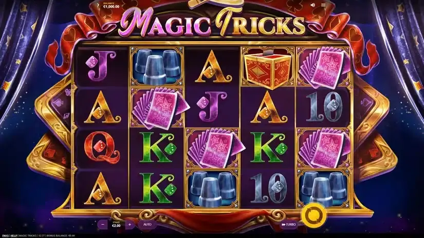 Magic Tricks slot screenshot 