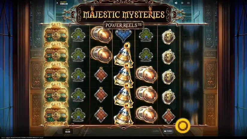 Majestic Mysteries Power Reels slot screenshot 4