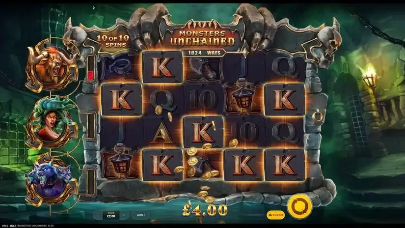 Monsters Unchained slot screenshot 4
