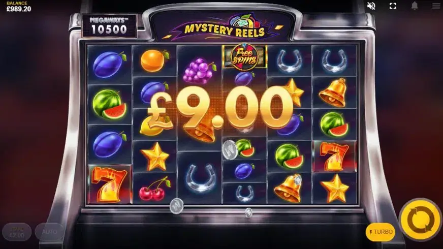 Mystery Reels Megaways slot screenshot 2
