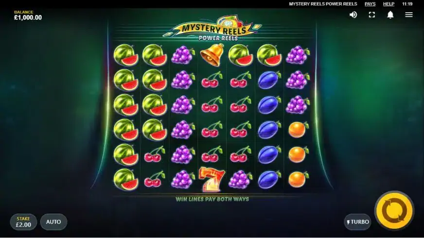 Mystery Reels Power Reels slot screenshot 1