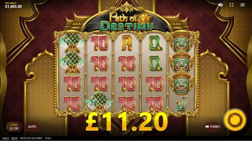 Path of Destiny slot screenshot 