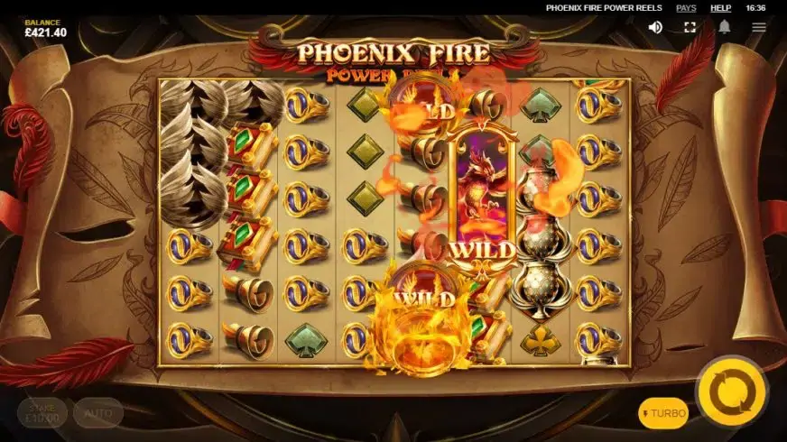 Phoenix Fire Power Reels slot screenshot 4