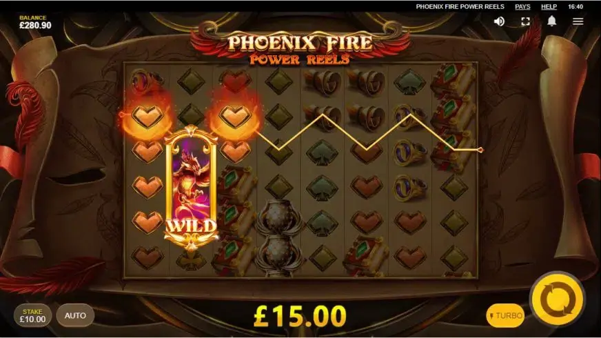 Phoenix Fire Power Reels slot screenshot 5