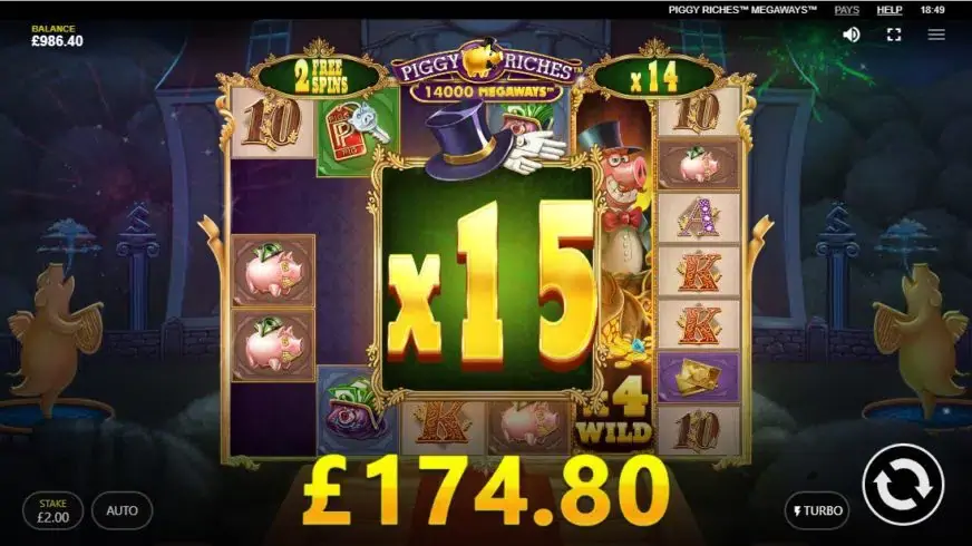 Piggy Riches Megaways slot screenshot 4