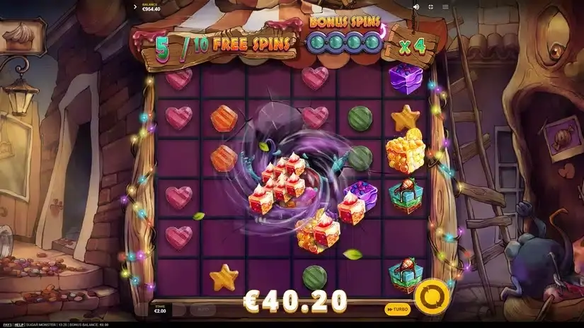 Sugar Monster slot screenshot 7