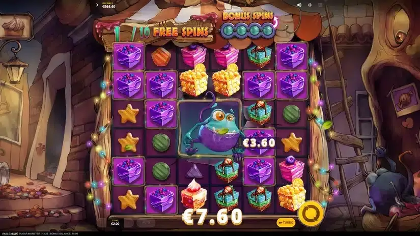 Sugar Monster slot screenshot 6