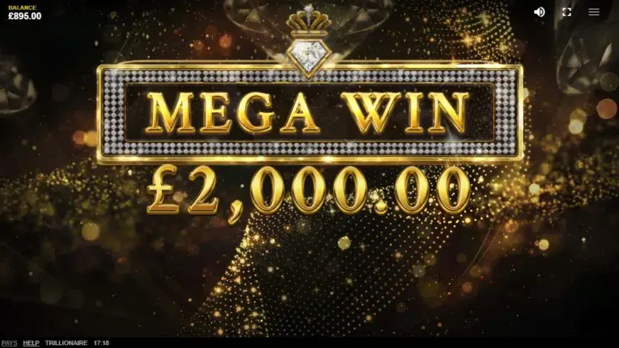 Trillionaire slot screenshot 