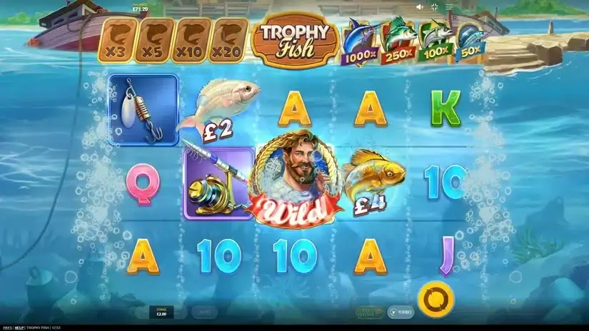 Trophy Fish slot screenshot 4