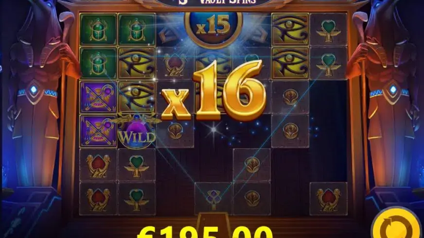 Vault of Anubis slot screenshot 6