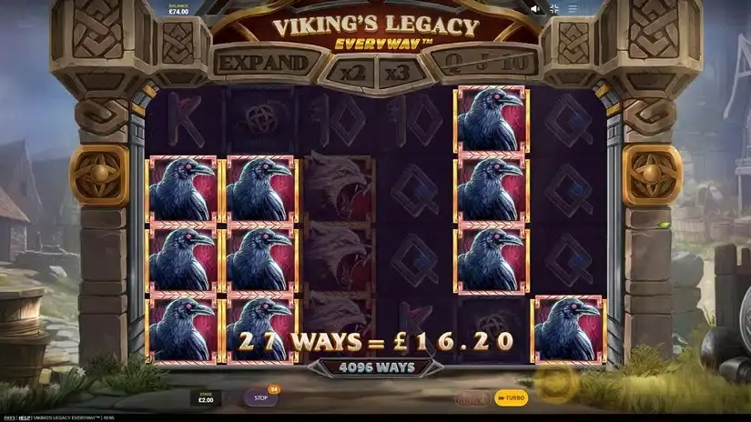Viking’s Legacy Everyway slot screenshot 2