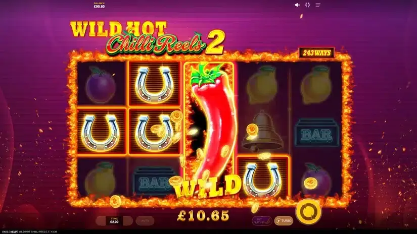 Wild Hot Chilli Reels 2 slot screenshot 