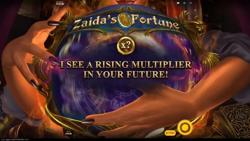 Zaida’s Fortune slot screenshot 3