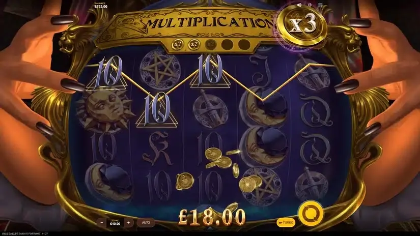 Zaida’s Fortune slot screenshot 4