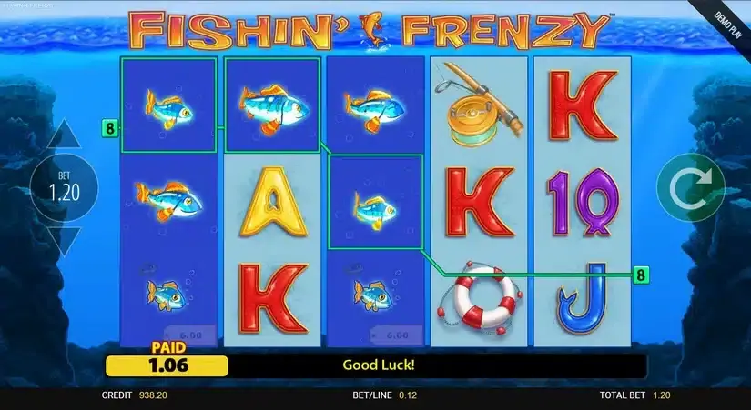 Fishin’ Frenzy slot screenshot 3