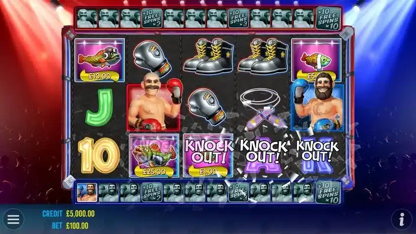 Big Bass Boxing Bonus Round slot screenshot 1